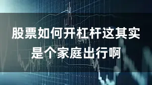 股票如何开杠杆这其实是个家庭出行啊